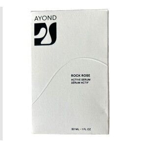 AYOND Rock Rose Active Serum Nutrient-rich Rejuvenation Niacinamide 1 fl oz NEW